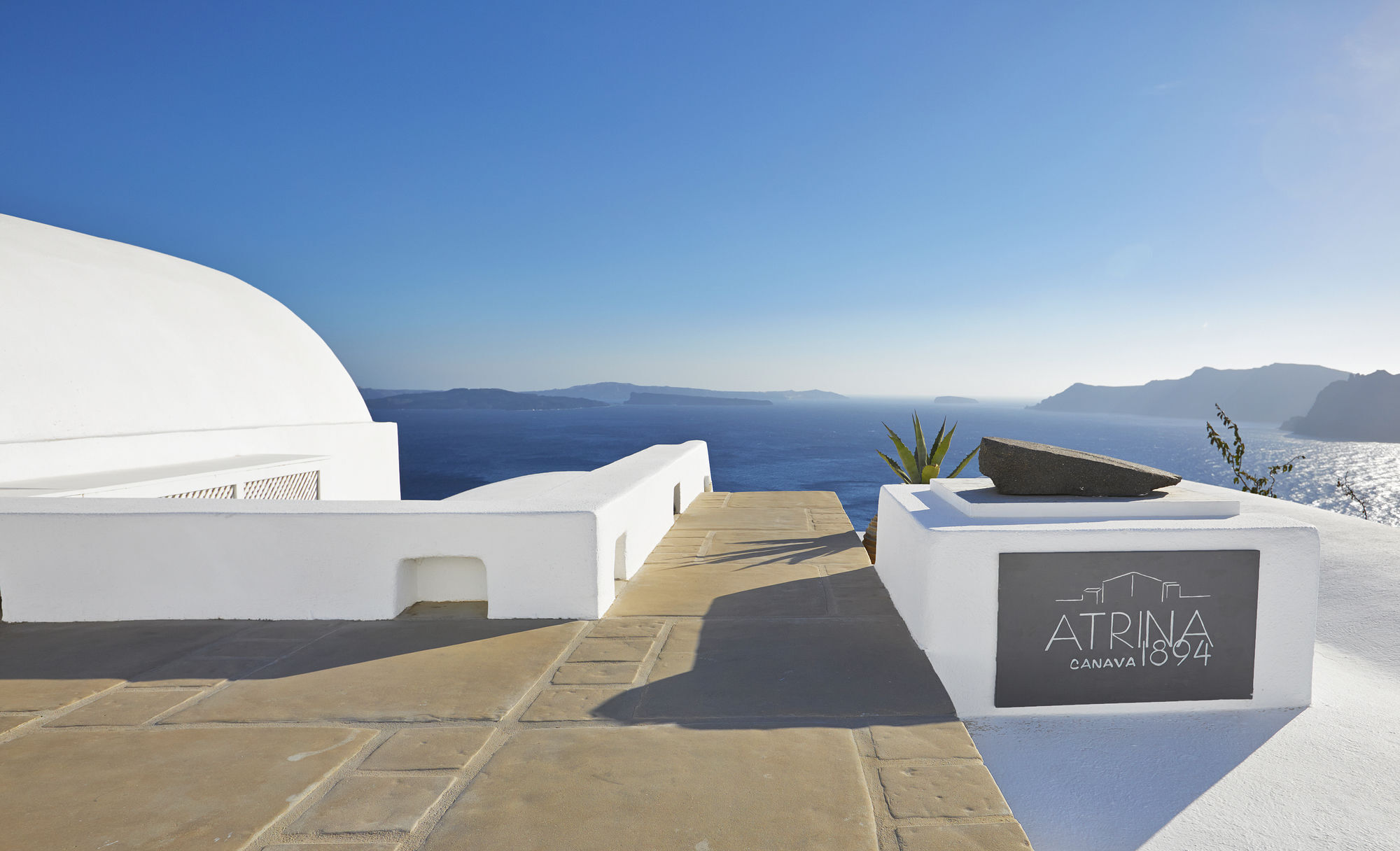 Atrina Canava 1894 Oia  Esterno foto